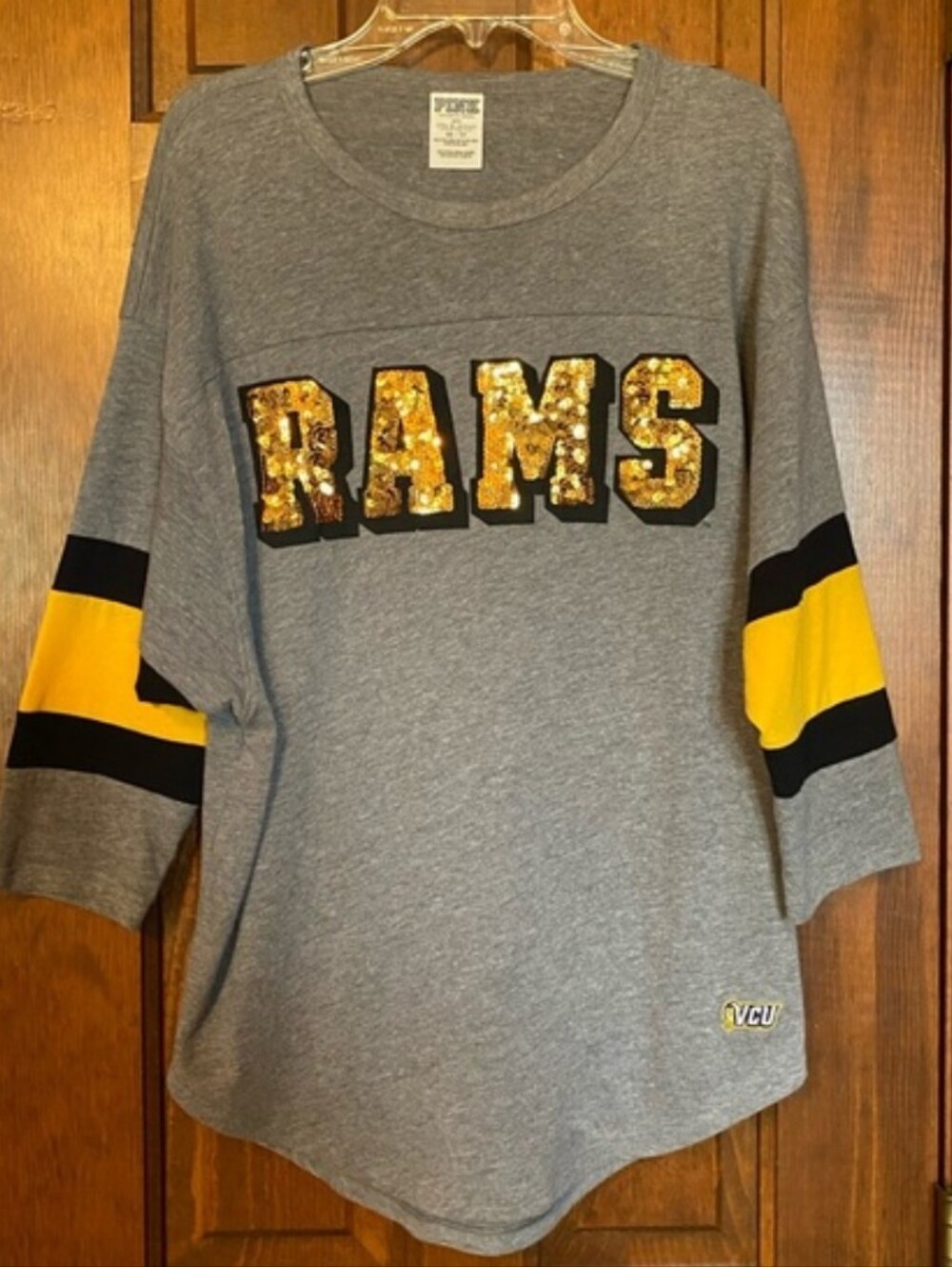 VCU Rams Victoria Secret Pink Gray T-shirt